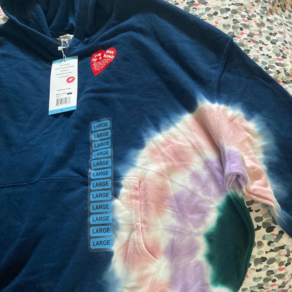 Wildfox tie-dye sweater